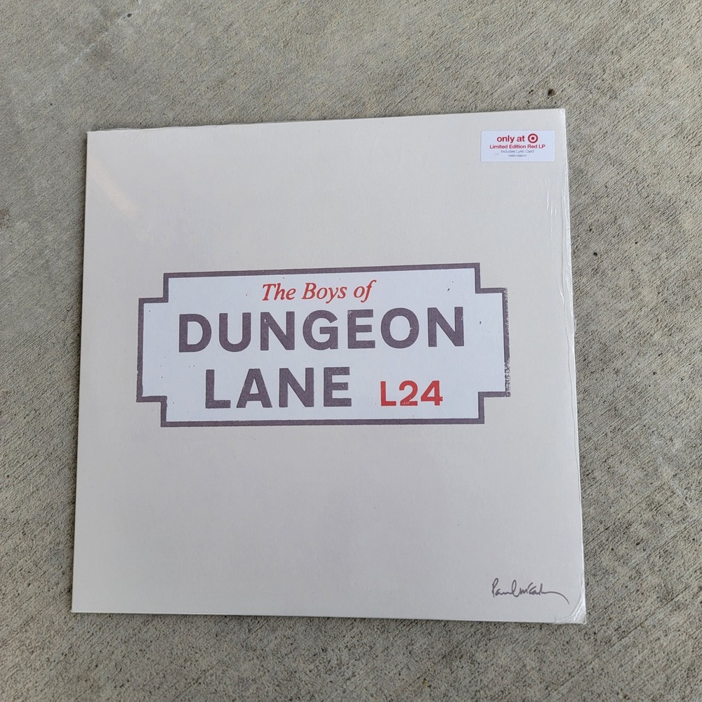 Paul McCartney The Boys of Dungeon Lane L24 Vinyl LP Red Target Exclusive NEW